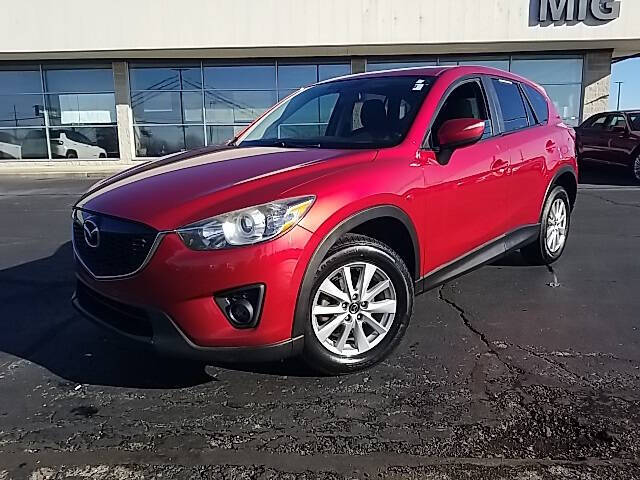 Used 2015 Mazda CX-5 Touring with VIN JM3KE2CY2F0475270 for sale in Bellefontaine, OH