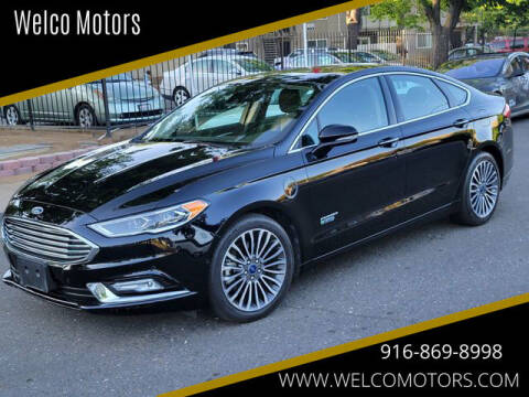 2017 Ford Fusion Energi for sale at Welco Motors in Rancho Cordova CA