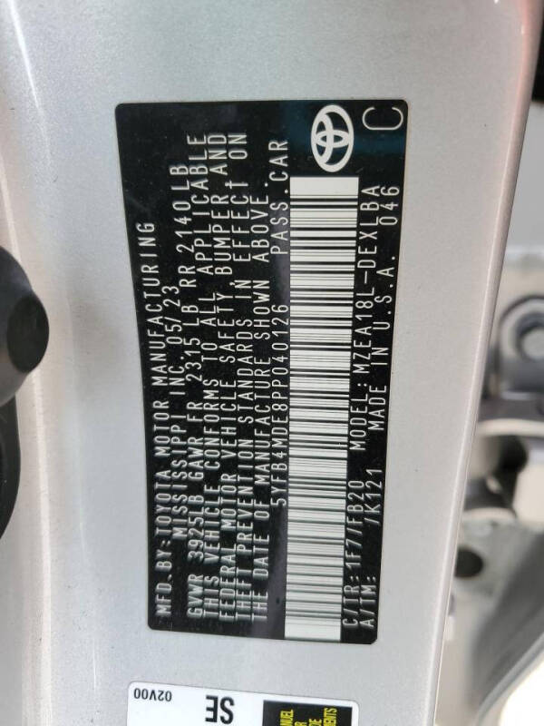 2023 Toyota Corolla LE