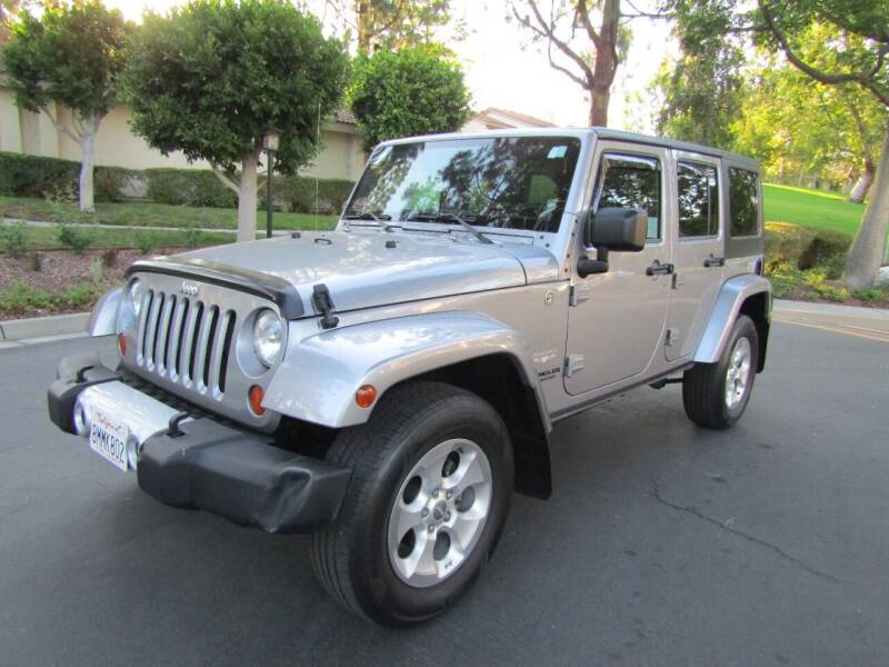 2013 Jeep Wrangler Unlimited for sale at E MOTORCARS in Fullerton CA