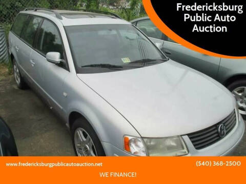 2000 Volkswagen Passat for sale at FPAA in Fredericksburg VA