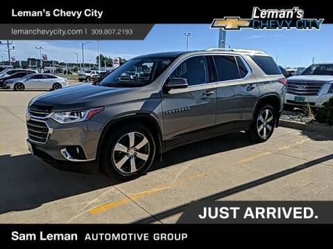 2018 Chevrolet Traverse for sale at Leman's Chevy City in Bloomington IL