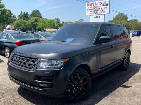 2014 Land Rover Range Rover for sale at Drive Auto Sales & Service, LLC. in North Charleston SC