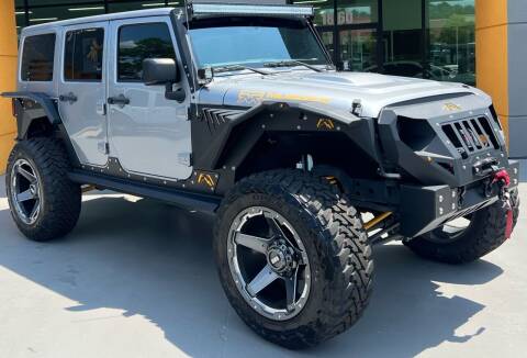 2018 Jeep Wrangler JK Unlimited for sale at Mudder Trucker in Conyers GA