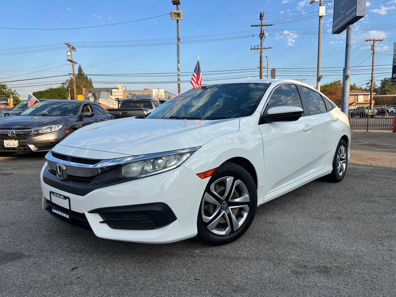 2016 Honda Civic for sale at Carmania in Panorama City, CA