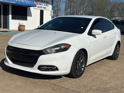 2016 Dodge Dart for sale at Discount Auto Company in Houston TX