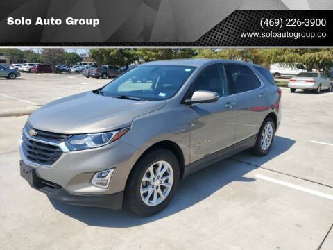 2018 Chevrolet Equinox for sale at Solo Auto Group in Mckinney TX