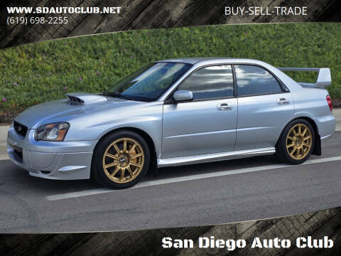 2005 Subaru Impreza for sale at San Diego Auto Club in Spring Valley CA