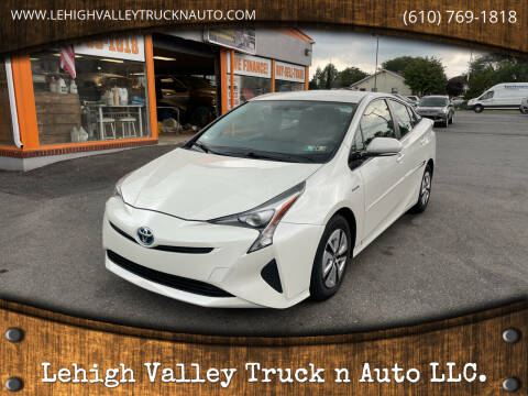 2016 Toyota Prius for sale at Lehigh Valley Truck n Auto LLC. in Schnecksville PA