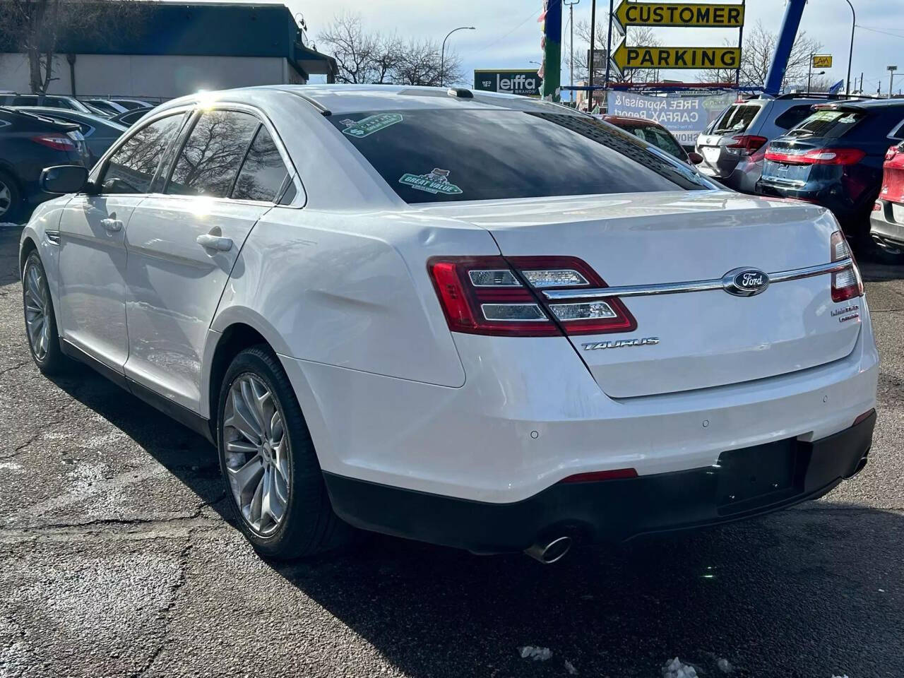 2016 Ford Taurus for sale at GO GREEN MOTORS in Lakewood, CO