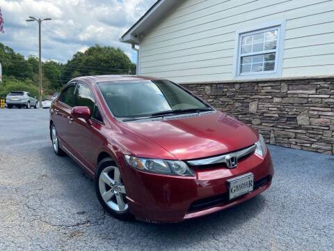 2008 Honda Civic for sale at NO FULL COVERAGE AUTO SALES LLC in Austell GA