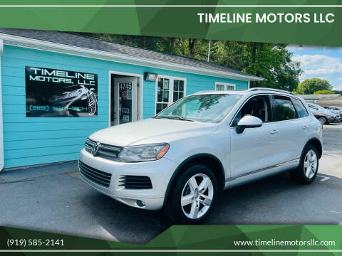 2013 Volkswagen Touareg for sale at Timeline Motors LLC in Clayton NC