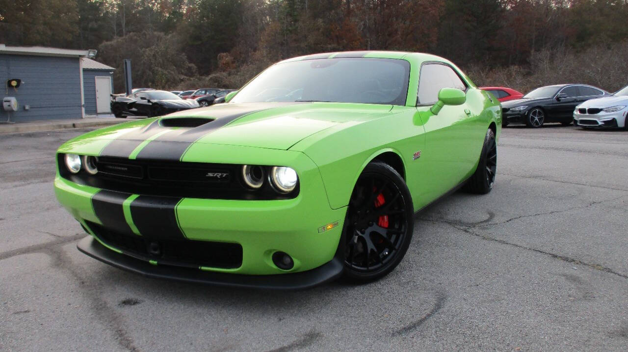 Green 2015 Dodge Challenger SRT 392 SRT 392 2dr Coupe 1