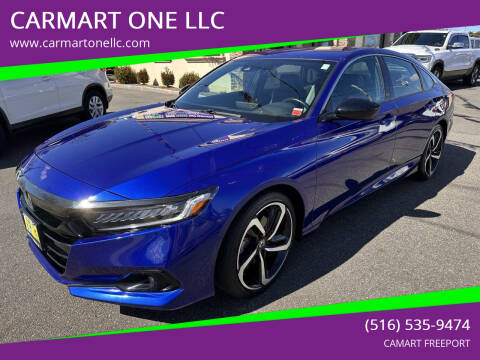 2021 Honda Accord for sale at CARMART ONE LLC in Freeport NY