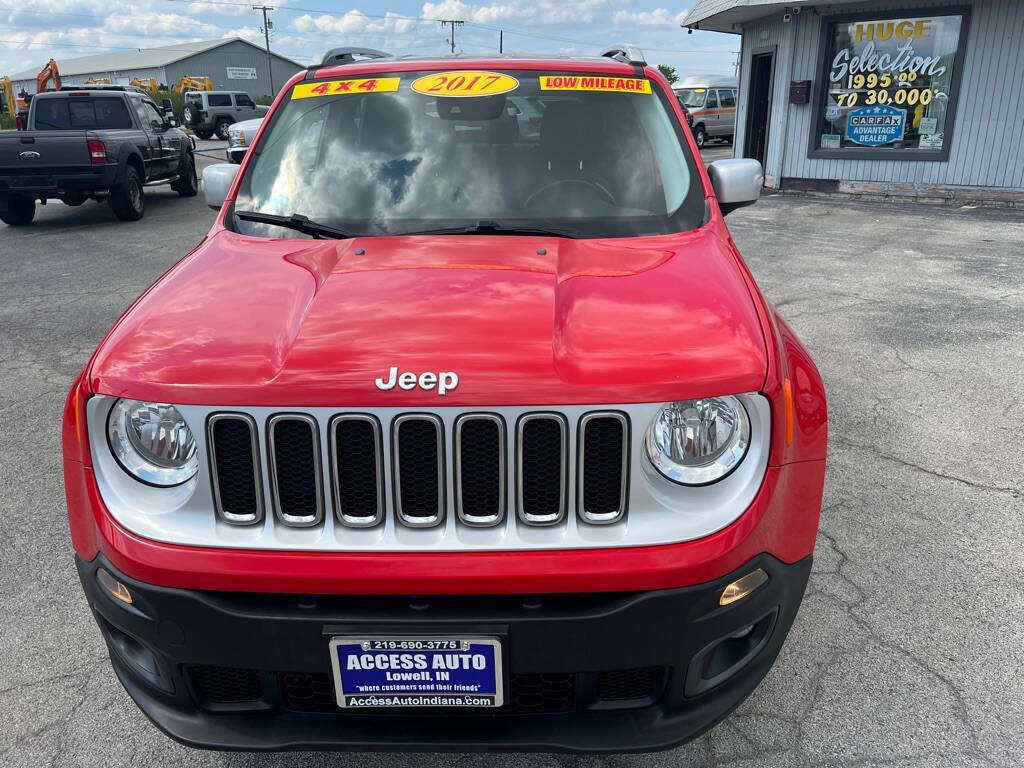 2017 Jeep Renegade for sale at Access Auto Wholesale & Leasing in Lowell, IN