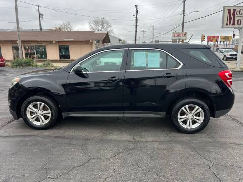 2017 Chevrolet Equinox for sale at McCormick Motors in Decatur IL