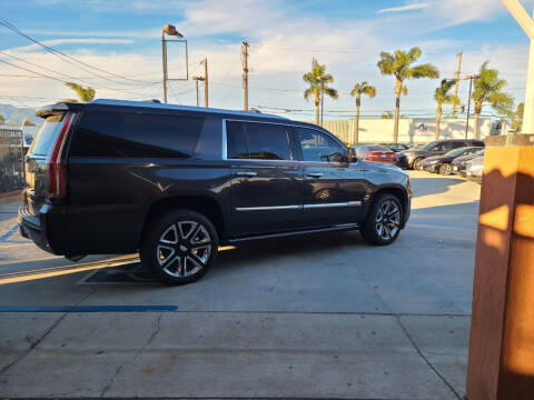 2016 Cadillac Escalade ESV for sale at E and M Auto Sales in Bloomington CA