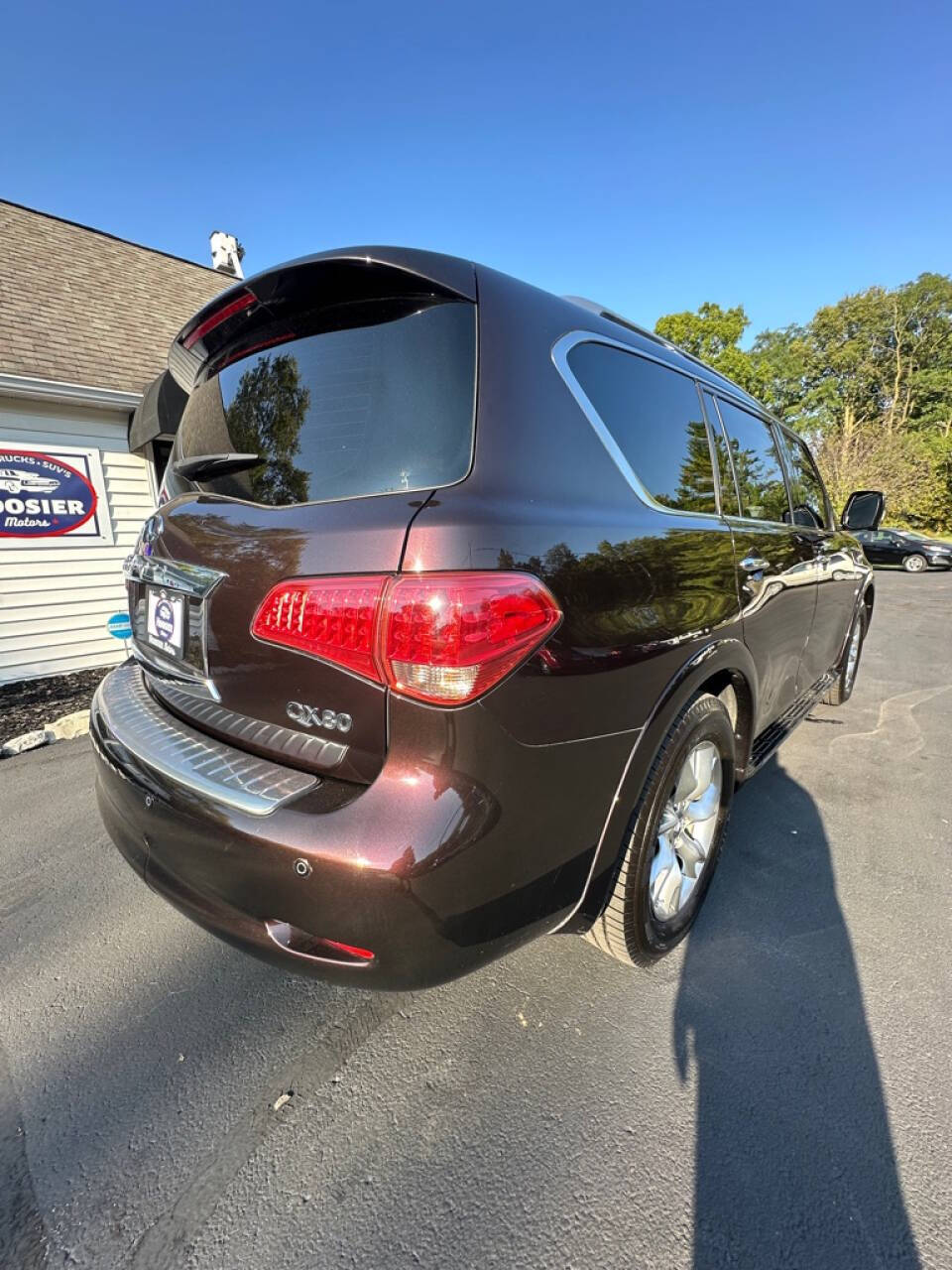 2014 INFINITI QX80 for sale at Hoosier Motors in Westfield, IN