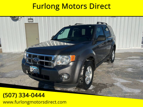 2012 Ford Escape for sale at Furlong Motors Direct in Faribault MN
