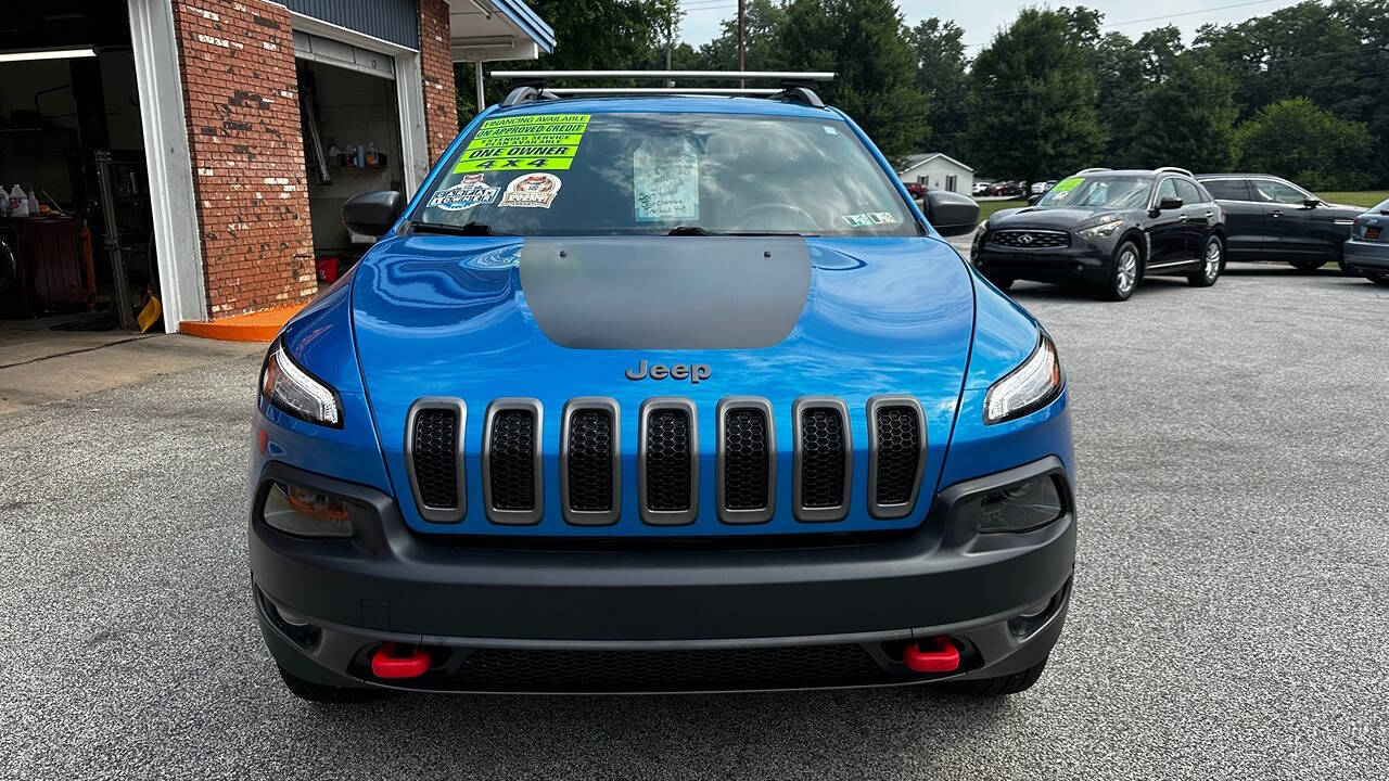 2017 Jeep Cherokee for sale at North Ridge Auto Center LLC in Madison, OH