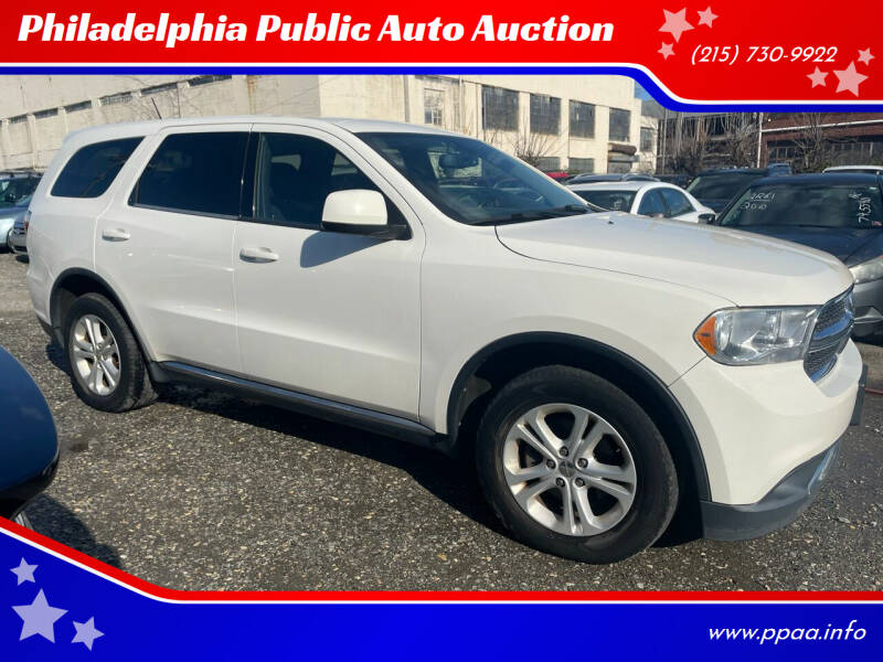 2012 Dodge Durango for sale at Philadelphia Public Auto Auction in Philadelphia PA