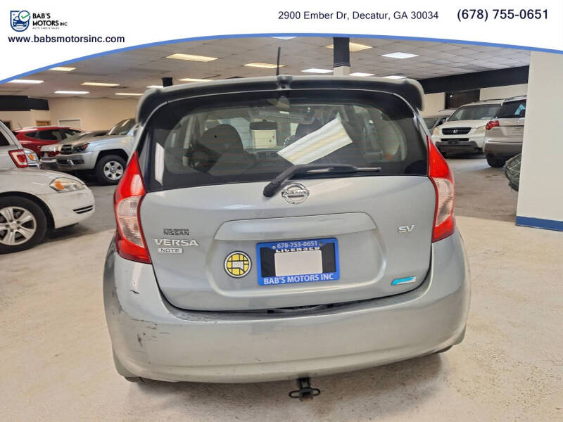 2014 Nissan Versa Note