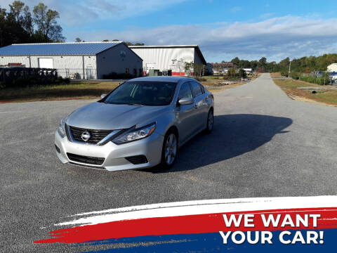 2016 Nissan Altima for sale at Super Auto Sales in Fuquay Varina NC