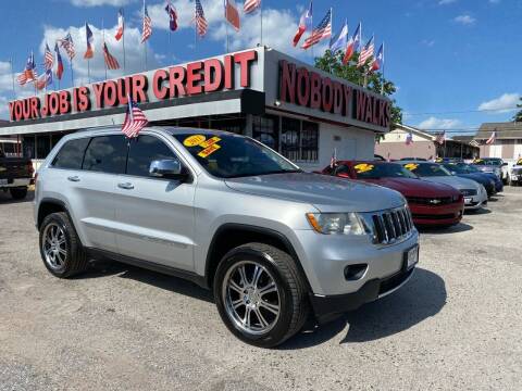 2011 Jeep Grand Cherokee for sale at Giant Auto Mart in Houston TX