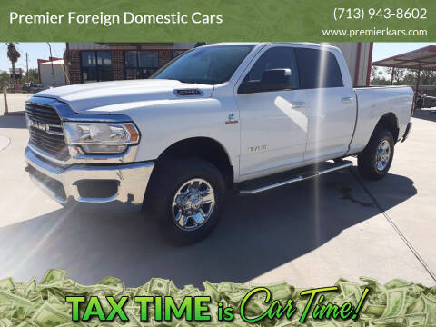 2019 RAM Ram Pickup 2500 for sale at Premier Foreign Domestic Cars in Houston TX