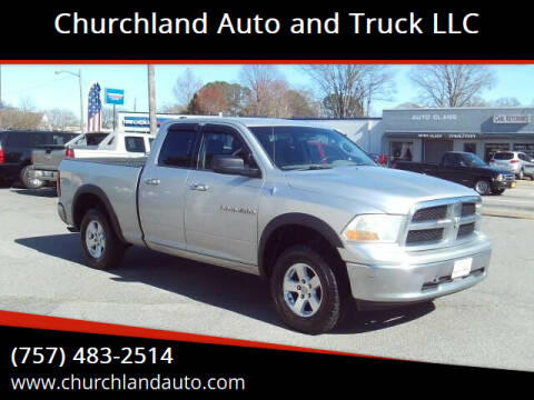 2011 RAM 1500 for sale at Churchland Auto and Truck LLC in Portsmouth VA