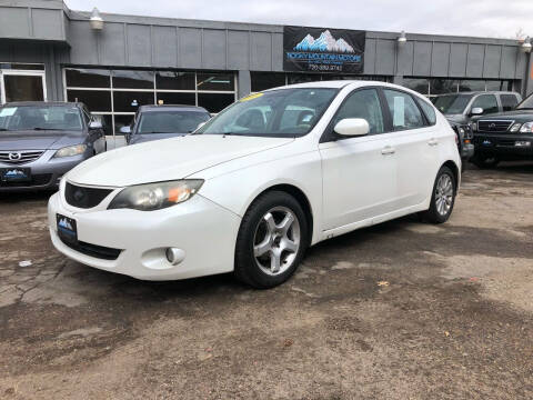 2008 Subaru Impreza for sale at Rocky Mountain Motors LTD in Englewood CO
