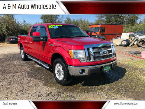 2010 Ford F-150 for sale at A & M Auto Wholesale in Tillamook OR