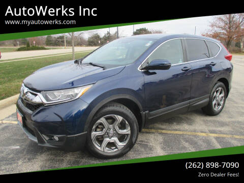 2018 Honda CR-V for sale at AutoWerks Inc in Sturtevant WI