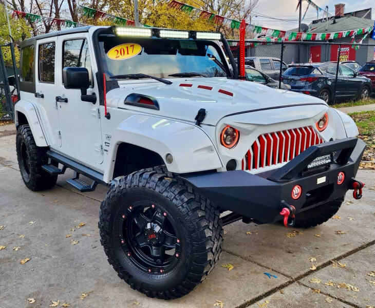 2017 Jeep Wrangler Unlimited for sale at Paps Auto Sales in Chicago IL