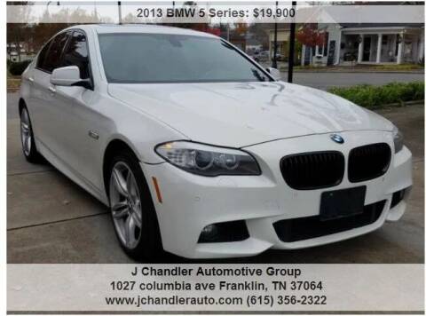 2013 BMW 5 Series for sale at Franklin Motorcars in Franklin TN