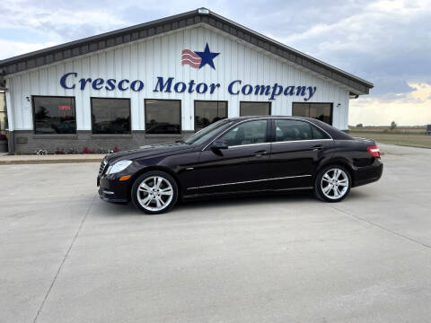 2012 Mercedes-Benz E-Class for sale at Cresco Motor Company in Cresco IA