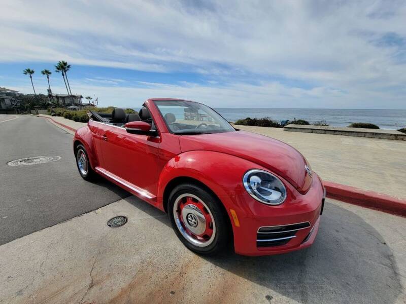2018 Volkswagen Beetle Convertible for sale in La Jolla, CA