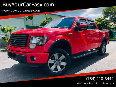 2012 Ford F-150 for sale at BuyYourCarEasyllc.com in Hollywood FL