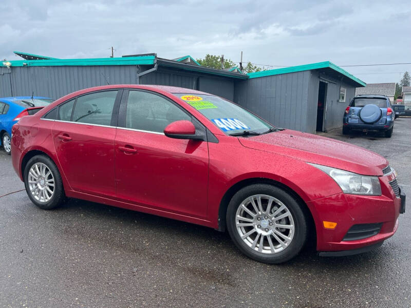 2012 Chevrolet Cruze for sale at Issy Auto Sales in Portland OR