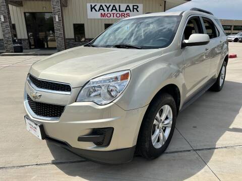 2014 Chevrolet Equinox for sale at KAYALAR MOTORS SUPPORT CENTER in Houston TX
