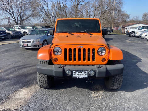 2012 Jeep Wrangler Unlimited for sale at International Motor Co. in Saint Charles MO