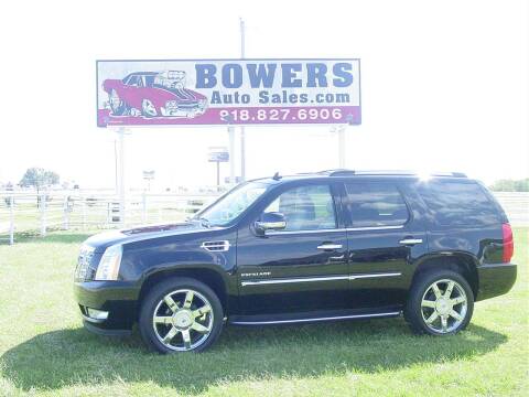 2012 Cadillac Escalade for sale at BOWERS AUTO SALES in Mounds OK