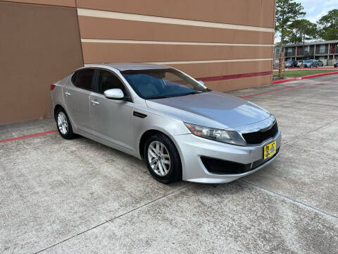 2011 Kia Optima for sale at ALL STAR MOTORS INC in Houston TX