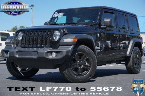 2021 Jeep Wrangler Unlimited for sale at Loganville Quick Lane and Tire Center in Loganville GA