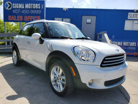 2014 MINI Countryman for sale at SIGMA MOTORS USA in Orlando FL