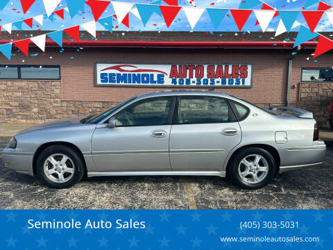 2005 Chevrolet Impala for sale at Seminole Auto Sales in Seminole OK