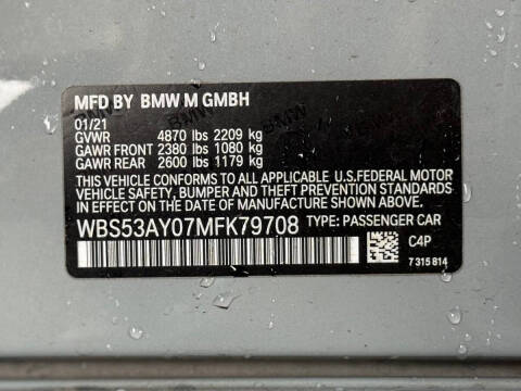2021 BMW M3