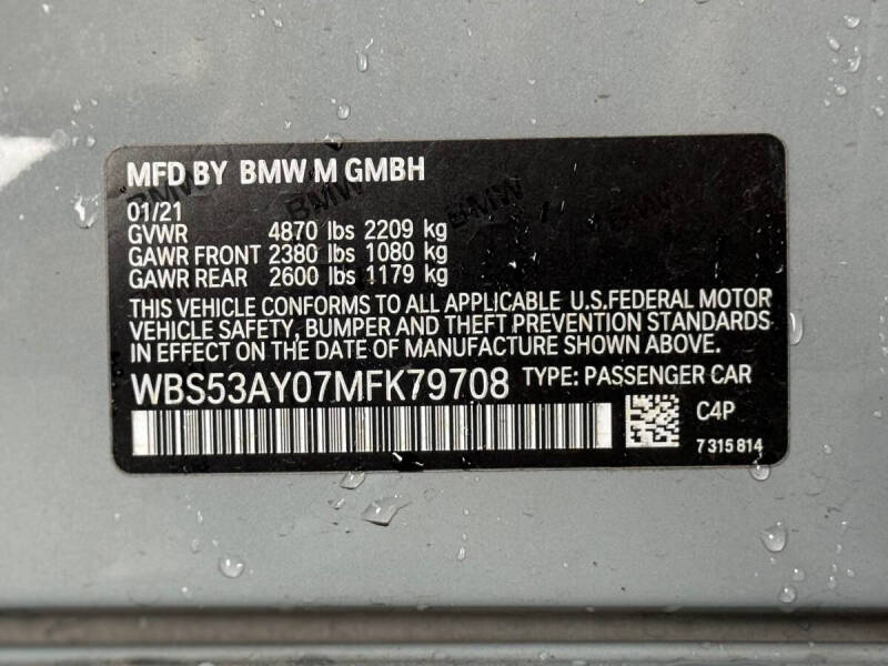 2021 BMW M3