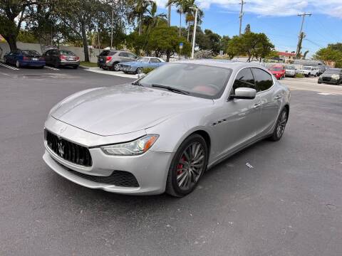 2015 Maserati Ghibli for sale at Guru Auto Sales in Miramar FL