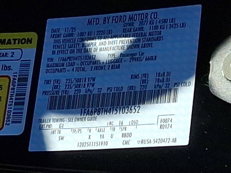 2026 Ford Mustang EcoBoost Premium